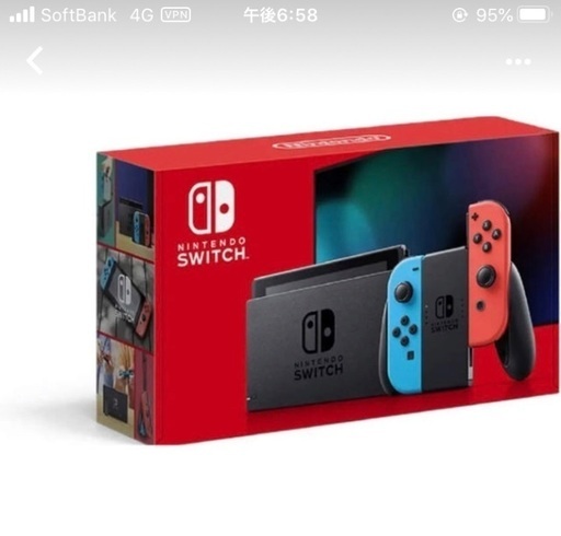 ニンテンドースイッチ①②　Switch 本体　Joy-Con(L)ネオンブルー/(R)ネオンレッド