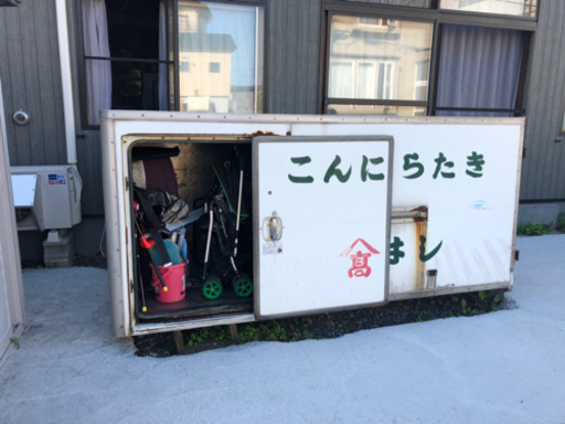 ボックス 箱 BOX 物置 収納 コンテナ バイク 車庫代わり