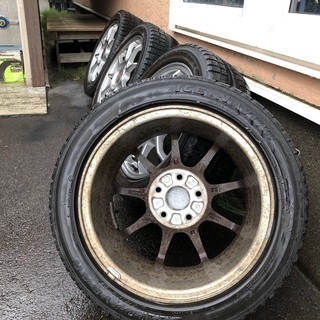 ホンダアコードCL1純正ホイールとスタッドレス