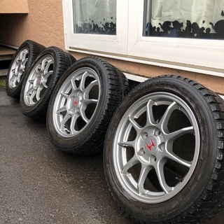 ホンダアコード 純正アルミ スタッドレスタイヤセット カルポール ホンダアコード 純正アルミ スタッドレスタイヤセット カルポール