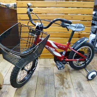 子供用自転車 キッズバイク レッド 14インチ 中古