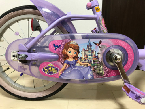 子供用自転車　16インチ　ちいさなプリンセスソフィア