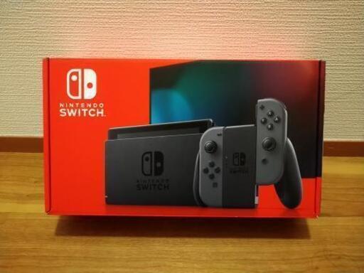 【値下げ】新型Nintendo Switch本体　グレー（バッテリー長持ちモデル）
