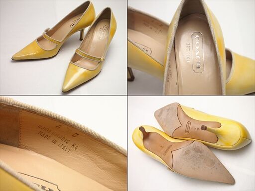 Fa Coach コーチ A3103 7cmヒール エナメル レザー パンプス 6b コレコーレ 名古屋 の靴 パンプス の中古あげます 譲ります ジモティーで不用品の処分 Fa Coach コーチ A3103 7cmヒール エナメル レザー パンプス 6b コレコーレ 名古屋 の靴 パンプス の中古あげます 譲ります ジモティーで不用品の処分