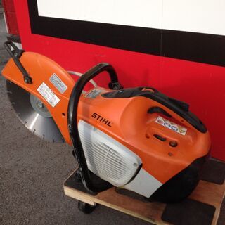 【エコツール岡崎店 新決済機能 あんしん決済に対応】STIHL/スチール エンジンコンクリートカッター ST410[新品刃交換済]　 【愛知県/岡崎市/工具】 エコツール岡崎店 新決済機能 あんしん決済に対応】STIHL/スチール