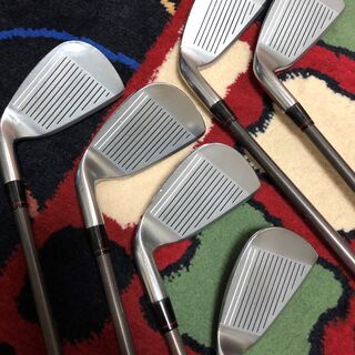 ■ 蔵出しアイアンコレクション　名器ヒロホンマ　極上程度ツインマークス2000アルファ（金モグラ）３－10（６本）専用ドリスカーボンシャフト（硬さＳ）嫁に出したくないけど！笑 □ 蔵出しアイアンコレクション 名器ヒロホンマ 極上程度ツイン