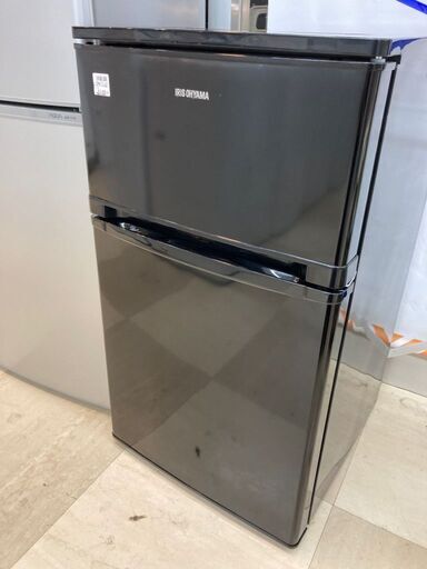 アイリスオーヤマ 2ドア冷蔵庫 2020年製 NRSD-8A