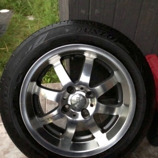無限アルミ　タイヤ4本セット