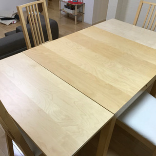 【取引中】IKEA 伸長テーブル