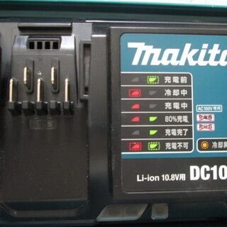 【お取引中です】中古美品◆マキタ/makita スライド式10.8V 充電式インパクトドライバ TD111DSHX(青)　[1.5Ah] - 家電