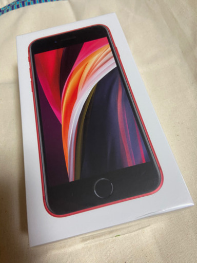 新品 iPhone SE 第2世代 product red 128GB シムフリー アップル　アイフォーン