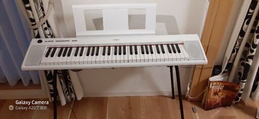 ヤマハ電子キーボード NP-12WH 「piaggero」 61鍵盤 ホワイト | www