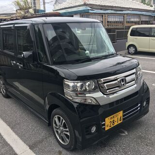 N-BOX カスタム DBF-JF1・H27年式／車検R4年6月