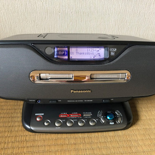 【取引決定】MD CDラジカセ　Panasonic RX-MDX80