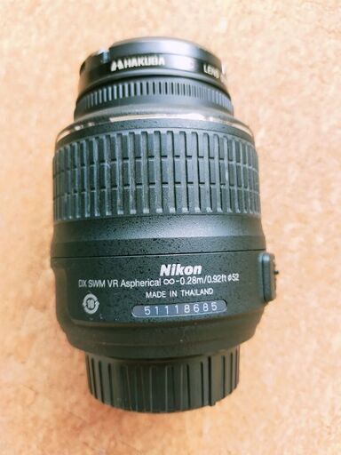 NIKKOR の標準ズームレンズ　AF-S DX NIKKOR 18-55mm f/3.5-5.6G VR