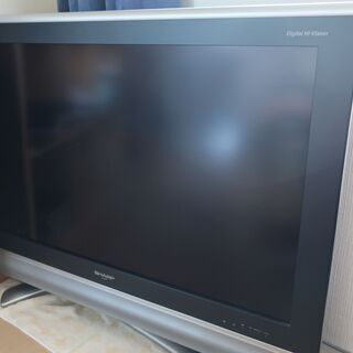シャープアクオス37インチ液晶テレビ　2006年製作動確認済