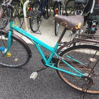 古い自転車    