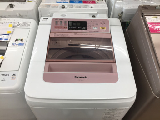 Panasonicの8.0ｋｇ洗濯機です！