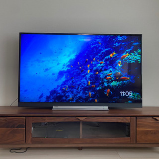 テレビボード テレビ台 ウォールナット 無垢材 天然木 美品 | w2