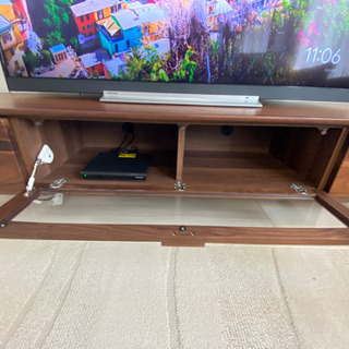 テレビボード テレビ台 ウォールナット 無垢材 天然木 美品 | w2