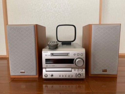 ジャンク★ONKYO CD/MDチューナーアンプ　FR-SX7（Ｙ）