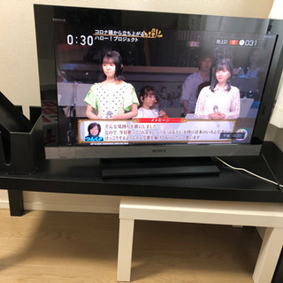 SONY-32インチテレビ+テレビ台+小さい台