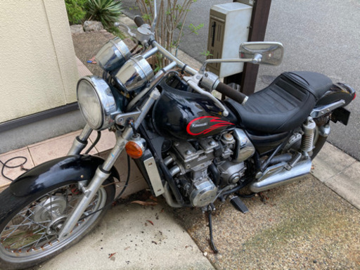 カワサキエリミネーター400 レトロスポーク バイク部分取り車　ZL400A 1995年