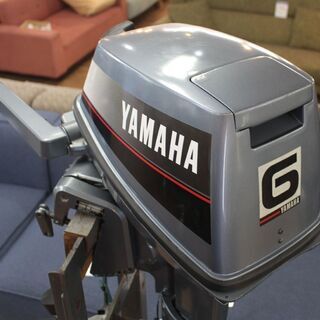Y)北大前! 札幌 引取 YAMAHA ヤマハ 船外機 6CM 6H6-L 6馬力 2 