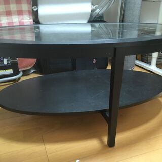 IKEAのコーヒーテーブルMALMSTA - テーブル