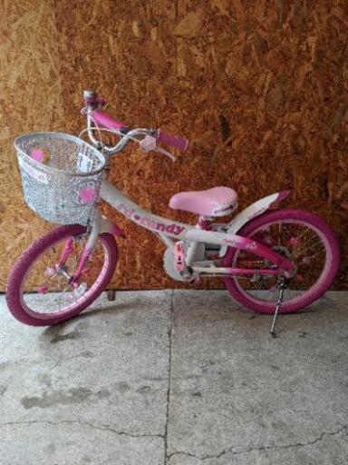 【売約済み】18インチ　子供用自転車　ハードキャンディ　スパイスガール