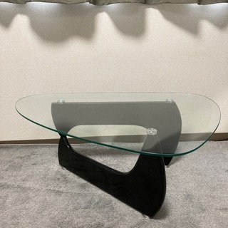 【ネット決済】ガラス　ローテーブル