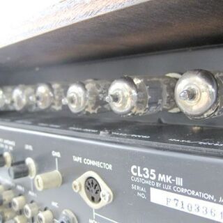 名機 ラックスマン CL35 MK-Ⅲ 真空管アンプ 管球式コントロールアンプ