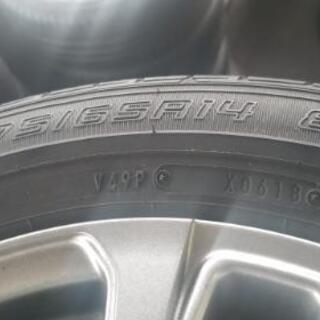 🌞175/65R14⭐格安！2018年！DUNLOP製アルミホイール付サマータイヤ入荷しました🌞