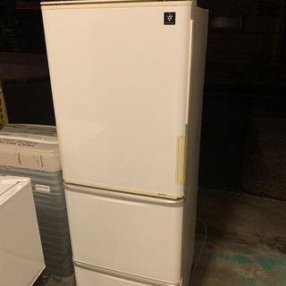 配送可能　シャープ　ノンフロン冷凍冷蔵庫　SJ-PW35X-W