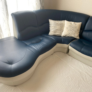 購入価格25万　高級オーダーソファ　カウチ　コーナー