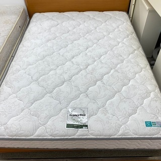ジモティ見たで5％OFF】ワイドダブルベッド【管理番号0171】
