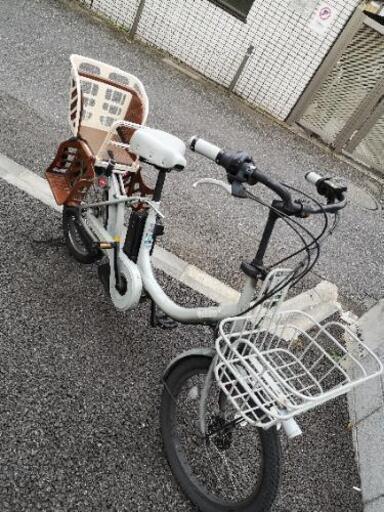 電動アシスト自転車(ブリヂストン 3人乗り用、チャイルドシート一つ付き)