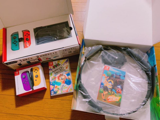 Nintendo Switch リングフィットアドベンチャー マリオパーティ