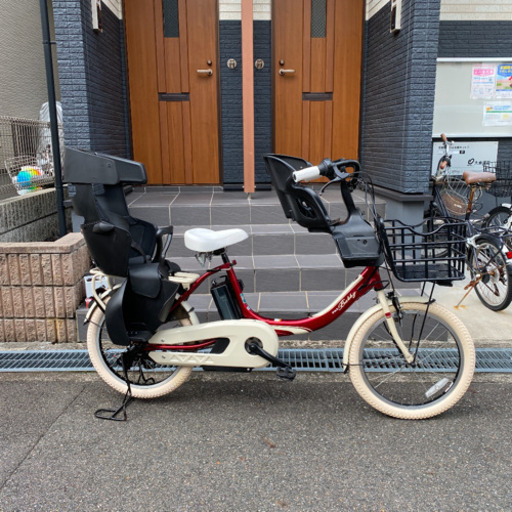 送料込❣️PAS Babby un 子供乗せ自転車 3人乗り 整備済み❣️