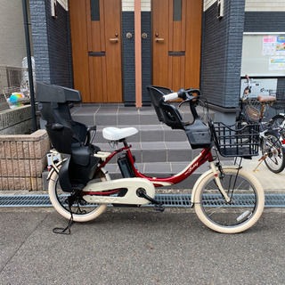 送料込❣️PAS Babby un 子供乗せ自転車 3人乗り 整...