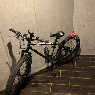 美品☆HUMMRE[ハマー]700c クロスバイク 18speed/ブラック 上品 自転車 クロスバイク HUMMER ハマー ブラック 自転車本体