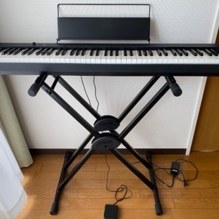 【引取限定】【美品】CASIO電子ピアノ88鍵盤（折り畳みスタンド付）