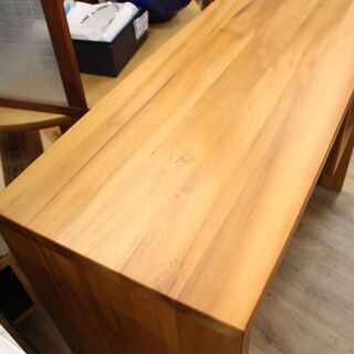 店*R467)【美品】IDEE イデー ボスケ デスク テーブル BOSQUET DESK 木目 チーク無垢材 ナチュラルモダン 店*R467)【美品】IDEE イデー ボスケ デスク テーブル BOSQUET DESK