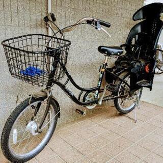 チャイルドシート付き自転車お譲りします