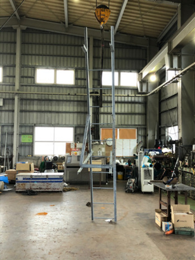 オリジナル製作 ドブメッキ仕様 ハシゴ港用