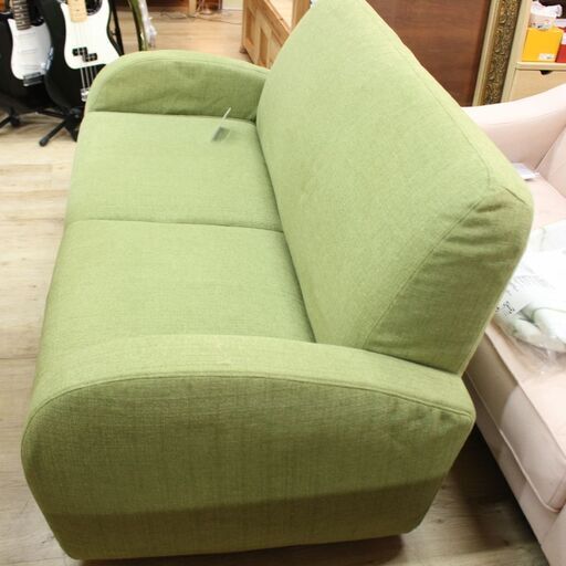 店R469) 【美品】 MOMO natural モモナチュラル 2P カバーリングソファ nimoシリーズ 川崎から出品