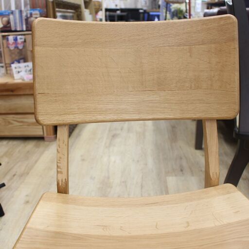店R472)【美品】アサヒ家具 SICURO シクロ ダイニングチェア 椅子 1人掛け オーク材 Side ChairⅡ