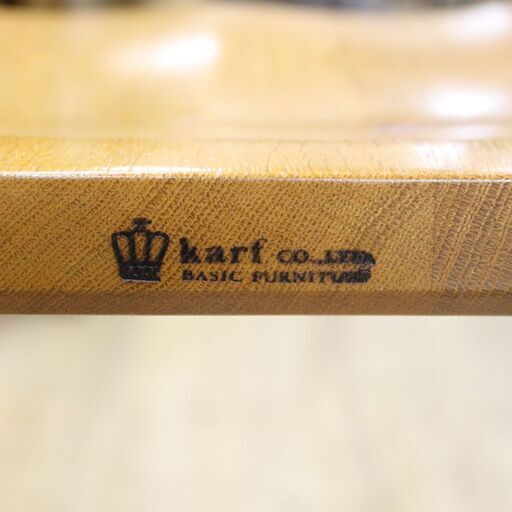 店R470)【美品】Karf カーフ ダイニングチェア 椅子 目黒家具屋 北欧系