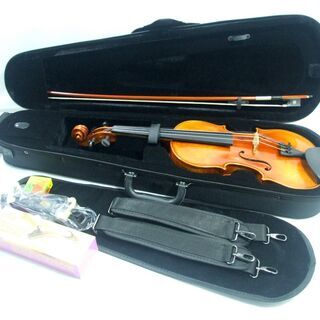 メンテ済み ドイツ製 4/4 高音質 カールヘフナー 1960年代頃 裏板 1P 虎杢 3角ケース フェルナンブーコ弓 肩当 松脂セット アジャスター内蔵テールピース 愛知県清須市 手渡し 全国発送対応 中古バイオリン 管理2294