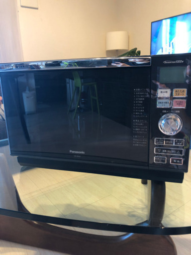 中古オーブンレンジ　パナソニック　角皿あり